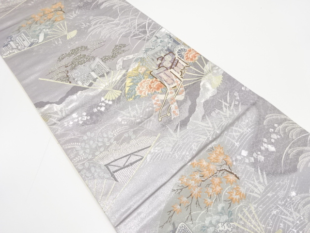 JAPANESE FUKURO OBI / WOVEN PLANTS